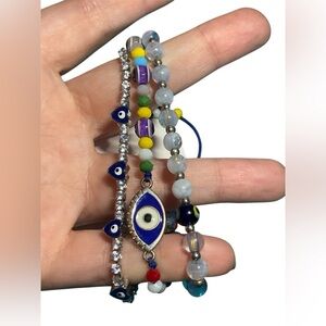 Evil-Eye 3 Piece Bracelet Set